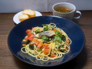 漁師の妻直伝！鯛のアヒージョ＆パスタ作り